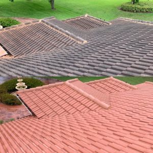 tile roof cleaning