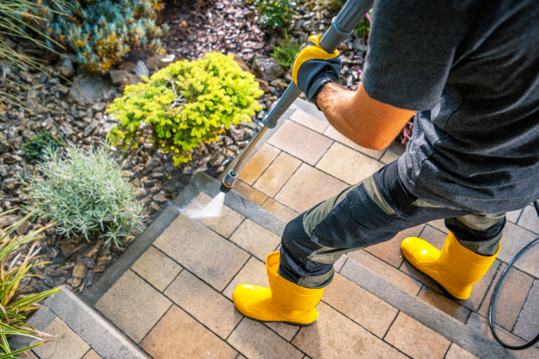 power-washing